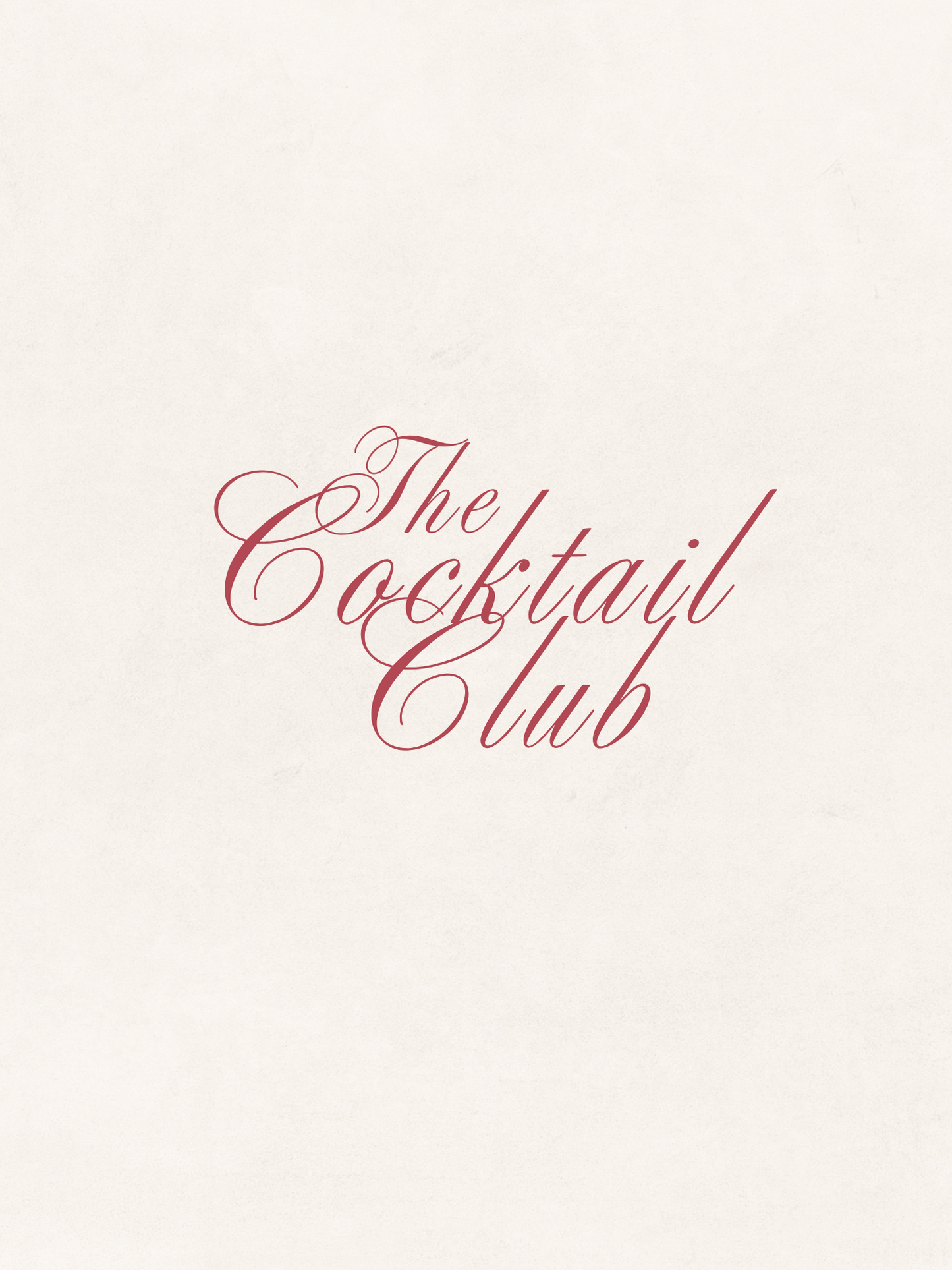 "the cocktail club"