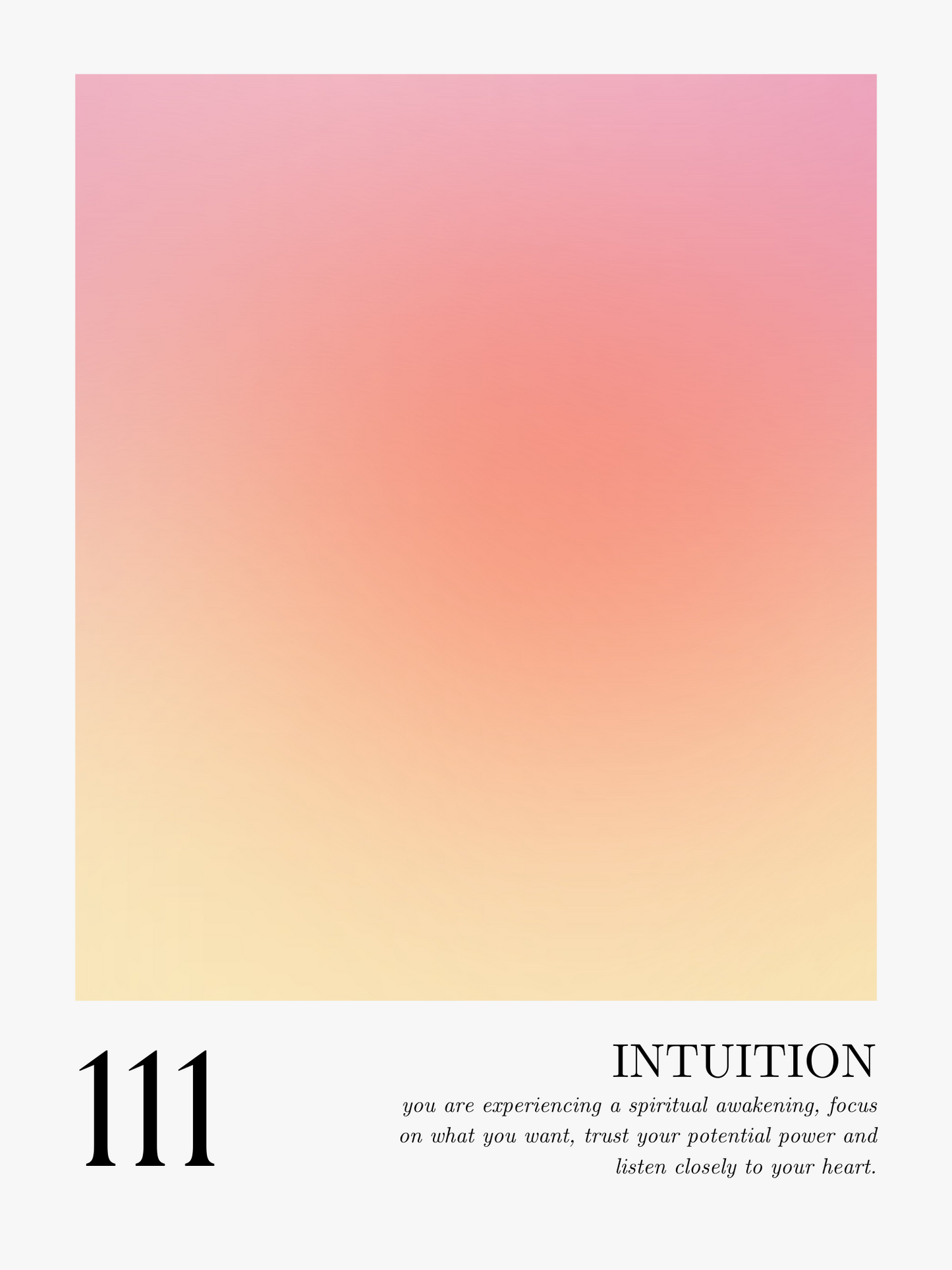 "111 intuition"