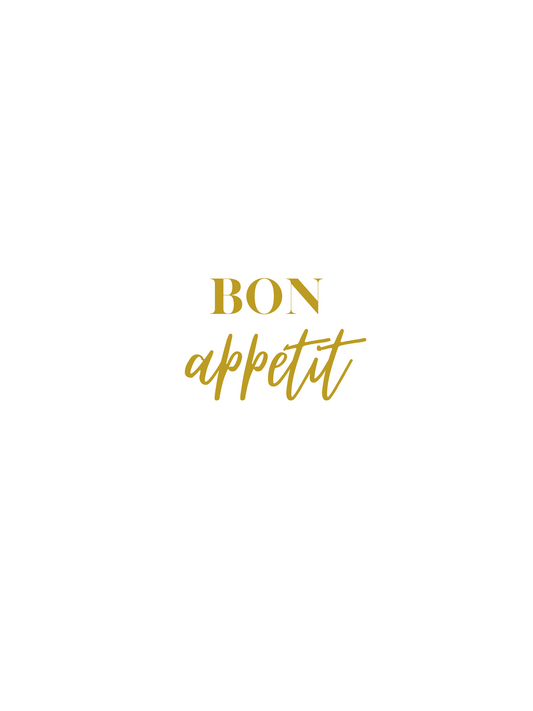 "bon appétit"